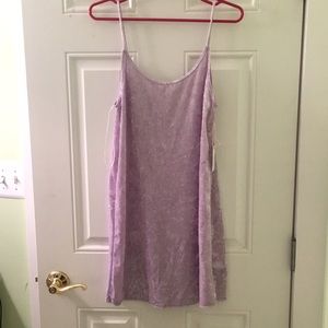 Velvet Lavender Dress